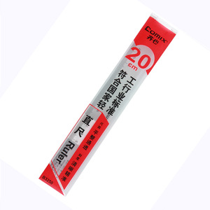 ไม้บรรทัดโคมิกซ์ 20 ซม. พลาสติกใส ขอบตรง อุปกรณ์สำนักงานสำหรับวาดภาพ - Product Image 1
