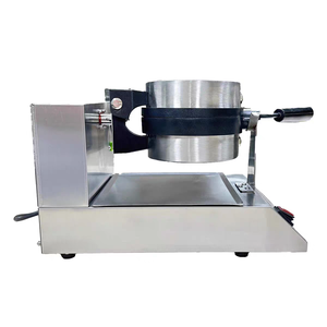 Gaufrier électrique simple pour gaufres belges en acier inoxydable 1200W - Product Image 3