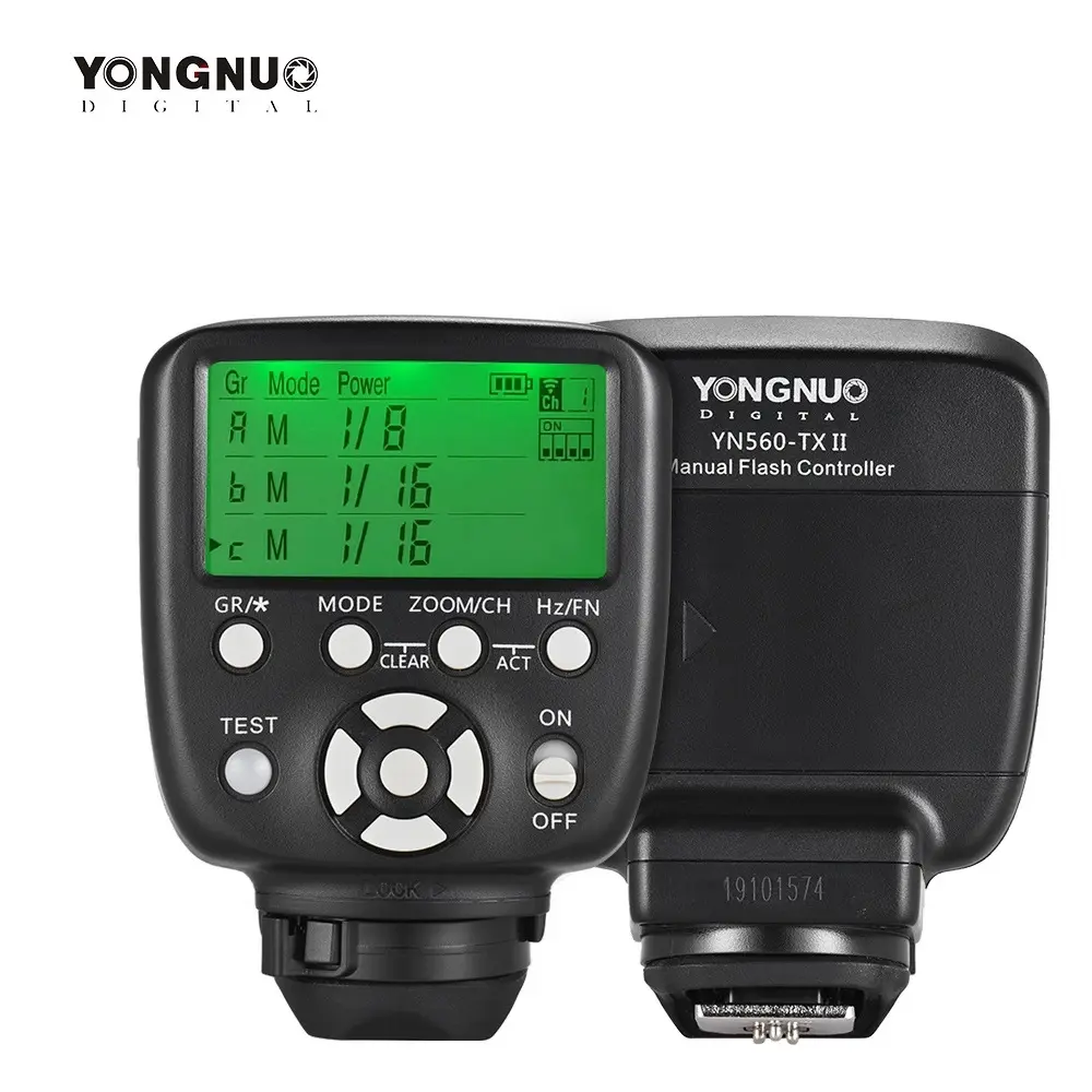 New Camera light YN 560 TX II Wireless Flash Controller Commander Flash Speedlite for Canon for Nikon Photographic Lighting