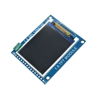 Arduinos 용 SD 카드 슬롯이있는 1.8 인치 SPI 128x160 TFT LCD 디스플레이 모듈