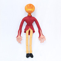 Cauchemar avant noël Anime Jack démon crâne en peluche poupée Halloween squelette en peluche jouet personnalisé jouet bas quantité minimale de commande