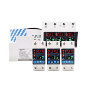 อุปกรณ์ป้องกันแรงดันไฟฟ้าใต้และแรงดันไฟฟ้า <span class=keywords><strong>AVP</strong></span> AC 110V 2P 220V ปรับได้40A 63A 80A 100A 220V - Product Image 6