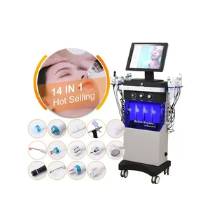 Hochwertige 14 in 1 Peel Derma brasion Gesichts reinigung Hydro facials Beauty Machine Haut Clear Water Hydro Machine