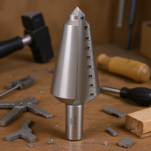 HSS Cone <b>Drill</b> <b>Bit</b> 10-30 Mm For Wood Metal Drilling - Product Image 3