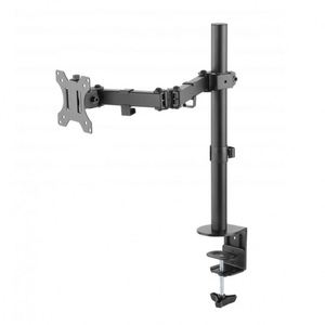 Adjustable Dual Monitor Arm Desk Mount 90 Degree Tilt Articulated <b>Stand</b> for Two 32-inch <b>Screens</b> New Stock Product - Product Image 1