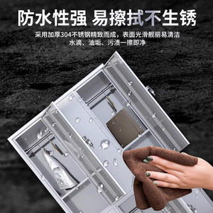 Stainless Steel 6-Compartment <b>Lockers</b> With Hinged Doors For Commercial Use Rust Resistant <b>Storage</b> Units - Product Image 5