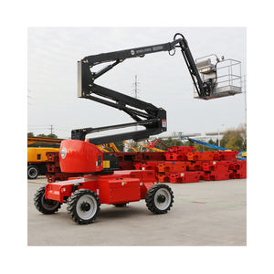 Équipement de levage hydraulique pour homme 25m 38m 40m Élévateur à flèche télescopique articulé avec CE - Product Image 2