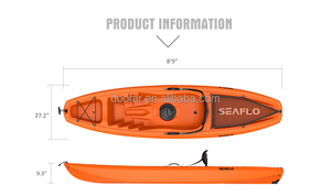 <span class=keywords><strong>Kayak</strong></span> Sit-On-Top de HDPE de 8'8'' para un Solo Adulto, Económico, de Fábrica, para Uso Recreativo en Lagos y Ríos, para Principiantes - Product Image 2
