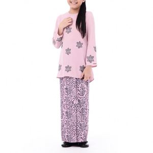 Latest Designs <strong>Turkey</strong> <strong>Clothes</strong> Print Open Abaya With Gril - Product Image 4