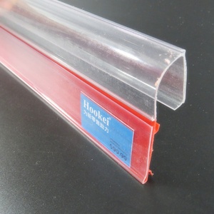 Siêu thị hiển thị băng dính nhựa Dải dữ liệu cho kệ nhãn CuộN rõ ràng trong suốt plasticpricetag chủ - Product Image 6