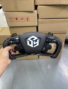 Volant de voiture en fibre de carbone pour <span class=keywords><strong>Audi</strong></span> R8 <span class=keywords><strong>TT</strong></span> Mk2 <span class=keywords><strong>Mk3</strong></span> B8 <span class=keywords><strong>RS</strong></span> TTS TTRs RS3 RS6 RS4 RS5 RS7 A3 D3 A4 A5 A6 C6 A7 A8 A1 Q3 Q5 Q7 - Product Image 6