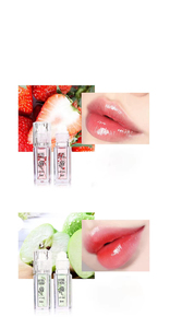 Bálsamo labial hidratante nutricional flor clara mágica Aceite labial Líquido Transparente Incoloro Cuidado del brillo labial - Product Image 2