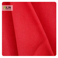 Hochwertiger, einfarbig gefärbter, einseitig gebürsteter 100% Polyester Tricot Super Poly Fleece Stoff im Großhandel ab Werk