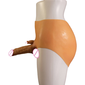 Новый сексуальный Лесбийский фаллоимитатор реалистичные силиконовые кожаные брюки фаллоимитатор вибратор мягкая секс-игрушка для взрослых предназначен для женщин - Product Image 6