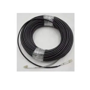 FTTA CPRI кабель 7,0 мм GYFJH LC-LC дуплексный волоконно-оптический патч-корд многорежимный OM2 спиральный бронированный волоконный патч-корд