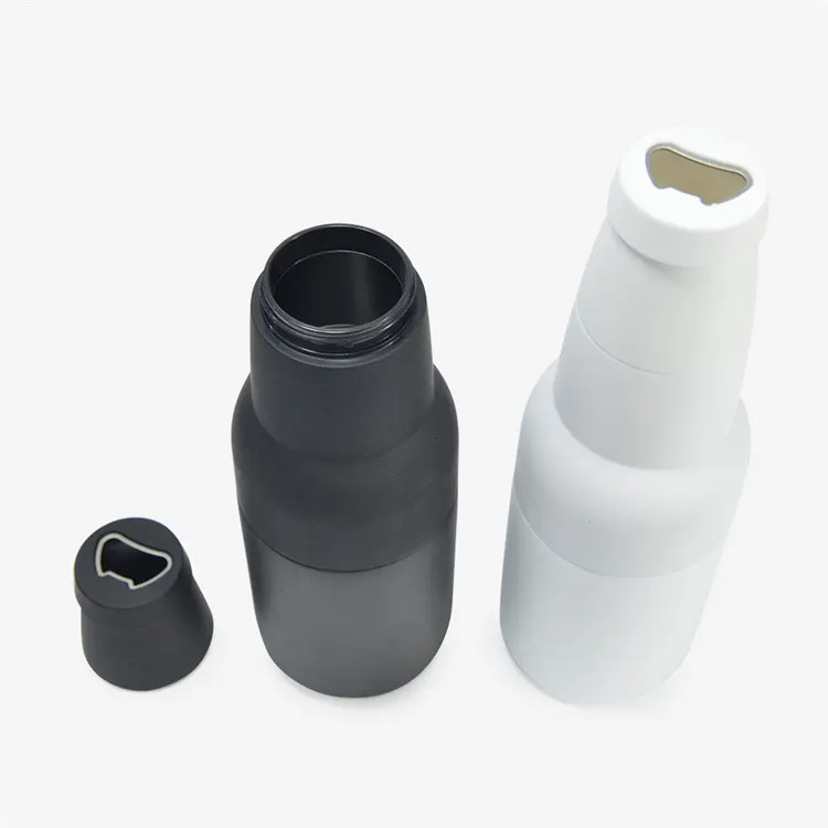 Горячая Распродажа, 12 унций, охладитель пивных бутылок с двойными стенками из нержавеющей стали, изолятор цвета шампанского, красного вина, держатель для пива с открывалкой крышки