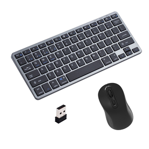 <span class=keywords><strong>Clavier</strong></span> Bluetooth rechargeable avec pavé tactile, <span class=keywords><strong>clavier</strong></span> sans fil portable <span class=keywords><strong>et</strong></span> fin, <span class=keywords><strong>et</strong></span> <span class=keywords><strong>souris</strong></span> <span class=keywords><strong>pour</strong></span> ordinateur portable, tablette <span class=keywords><strong>et</strong></span> smartphones - Product Image 2
