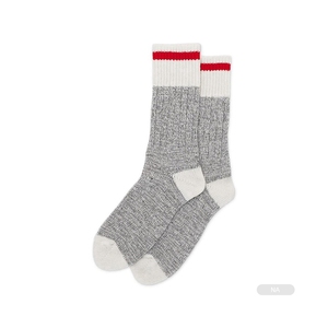 <span class=keywords><strong>JL</strong></span>- K579สีเทาขนสัตว์ถุงเท้าสีแดง - Product Image 2