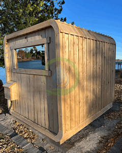 4 أشخاص ركن حديقة بخار كبير راقية ساونا فاخرة في الهواء الطلق حمام منزلي تركيبة دش غرفة بخار - Product Image 2