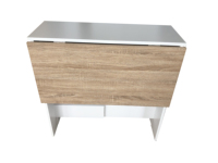 Meuble de salle à manger de haute qualité, peu encombrant, en bois, carré, feuille de goutte, table à manger pliante