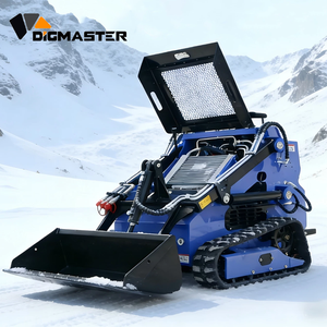 מיני מעמיס זחלי דיגר מאסטר 22HP מאושר על ידי EPA עם כף בנפח 0.15 מטר מעוקב ומנוע בנזין - Product Image 1