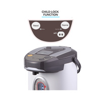 Bouilloire Électrique 750W 4.3-8L avec Affichage Numérique de la Température, Préréglages 24H, Verrouillage de Sécurité Enfant pour Hôtels et Usage Domestique