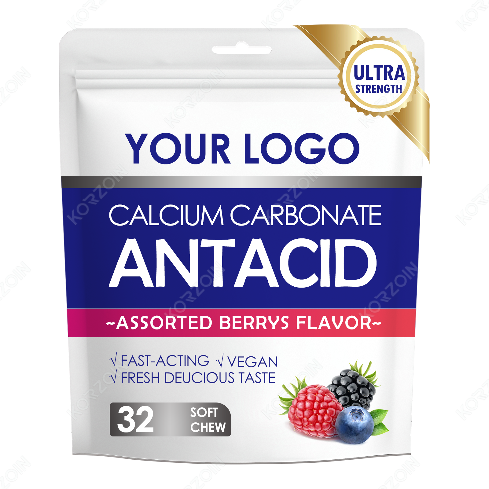 02# OEM ASSORTIMENTO BACCHE ANTACIDO MORBIDO DA MASTICARE