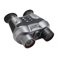 VRNV 303 Lunettes de vision nocturne 3DVR à œil nu, lunettes de vision nocturne infrarouge numériques montées sur la tête pour adultes, grand écran HD