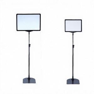 ชั้นวางโลหะคุณภาพสูงสำหรับแสดงโปสเตอร์ ป้ายซุปเปอร์มาร์เก็ต ขนม ขยะ ของชำ ใช้สำหรับการจัดแสดงสินค้า พร้อมป้ายตัวอย่างฟรี รุ่น FA03 - Product Image 1