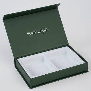 Logotipo personalizado de lujo oro StampTiffany azul magnético caja de regalo para blanquear los dientes pluma Gel caja de embalaje de papel - Product Image 5