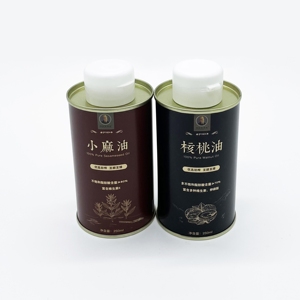 Envase de Hojalata para Aceite de Oliva de Grado Alimenticio, Mini, 250 ml, con Acabado Lacado e Impresión Offset - Product Image 1