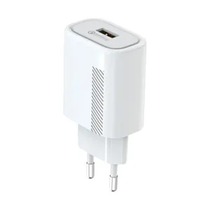 फ़ैक्टरी आउटलेट EU वॉल चार्जर 5v 2.1a USB फ़ास्ट चार्जिंग वॉल चार्जर, i फ़ोन वॉल चार्जर के लिए उपयुक्त