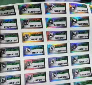 สติกเกอร์โฮโลแกรมเป็นโมฆะกันน้ำทนความร้อนฉลากตามสั่ง - Product Image 4