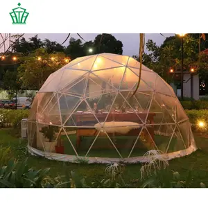 Casa Domo geodésica transparente, 3m, 3,6 m, 4m