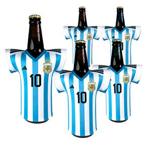 Fundas para Botellas de Cerveza con Diseño de Camiseta de Fútbol, Enfriadores de Latas de 12oz, Regalos para Fanáticos del Deporte, para Fútbol Americano, <span class=keywords><strong>Baloncesto</strong></span> y Fútbol - Product Image 1