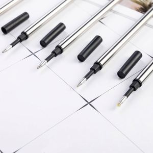 Smooth 0.5mm Metal Ballpoint <b>Pen</b> <b>Refills</b> - Premium Ink Cartridges for Writing & Signing - Product Image 3