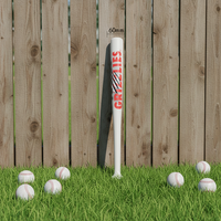 Verre à cocktail en plastique style batte de baseball, grande taille, qualité alimentaire, personnalisable avec LOGO, promotionnel, 24oz