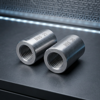 Manchon de raccordement fileté pour barres d'armature laminées à chaud 32 mm – Connecteur d'acier de qualité supérieure et le plus vendu en Chine
