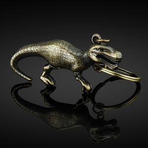 Porte-clés en forme d'animal, jouet pour enfants, nouvelle conception Diy, chaine pendante en cadeau, pendentif de Dragon, breloque dinosaure, - Product Image 4