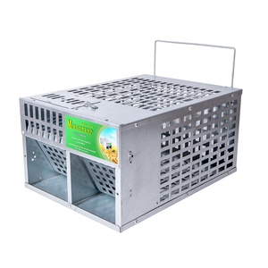 Piège à rats et souris vivants de 20 cm – Cage de contrôle des nuisibles avec appât – Piège à rats vivants sans cruauté - Product Image 1