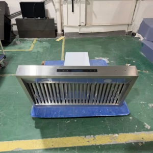 Hotte murale électrique 36 pouces 900 CFM ultra silencieuse avec télécommande, 3 vitesses, éclairage LED, filtre déflecteur, en acier inoxydable - Product Image 2