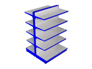 Estanterías Reforzadas de Grado Industrial para Supermercados, con Capacidad de Carga Extra, Estante de Almacenamiento Metálico para Almacenes y Supermercados - Product Image 3