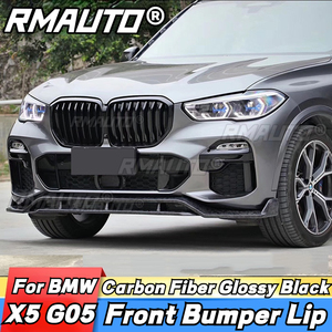 Protector de Parachoques Delantero X5 G05, Divisor de Parachoques de Fibra de Carbono, Protector de Carrocería, Accesorios para BMW X5 G05 2019-2022 - Product Image 2