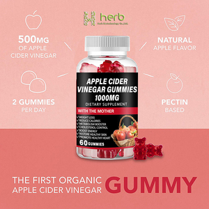 OEM/ODM nhà máy <span class=keywords><strong>APPLE</strong></span> <span class=keywords><strong>CIDER</strong></span> dấm Gummies 1000mg hàng ngày vitamin bổ sung cho người lớn (60 Count) - Product Image 4