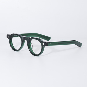 Handmade Retro rùa Địa Ngục Kính mắt Frames For men Nhật Bản Châu Âu Mỹ phong cách dày bảng đen cạnh rộng cận thị - Product Image 3