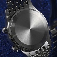 Nouveau design de montre automatique de plongée avec bulle de saphir lumineux revêtement AR lunette directionnelle étanche montre-bracelet pour hommes