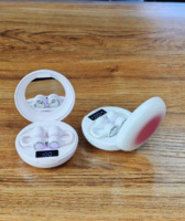 Écouteurs à clip non intra-auriculaires, conception ouverte, confort toute la journée, contrôle tactile 6.0, affichage numérique, type miroir, chargement Type-C