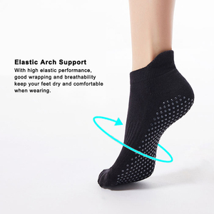 Calcetines de Yoga Antideslizantes para Mujer, Calcetines de Pilates con Agarre para Niñas, Calcetines de Ballet, con Logotipo Personalizado, Muestra <span class=keywords><strong>Gratis</strong></span>, Venta al Por Mayor - Product Image 3