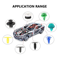 Clips de voiture en plastique de retenue d'usine Auto Trim Retainer Body Rivet Bumper attache clip