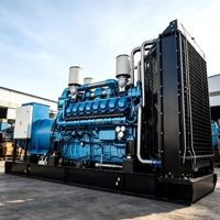 Genset Diesel Weichai Industri 100-1000KW Tipe Terbuka untuk Proyek Pembangkit Listrik Skala Besar